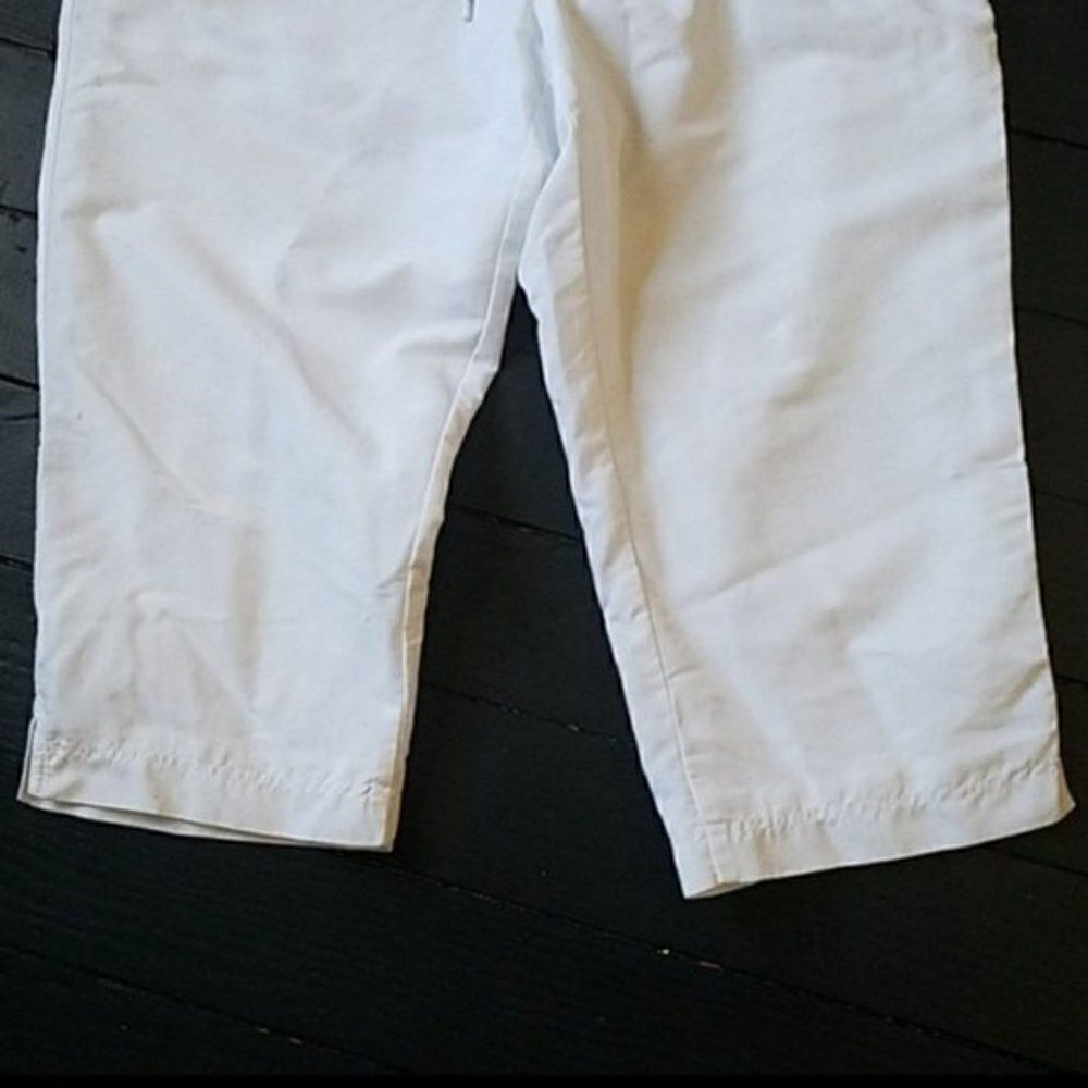 Puma white windbreaker capris - Picture 6 of 9